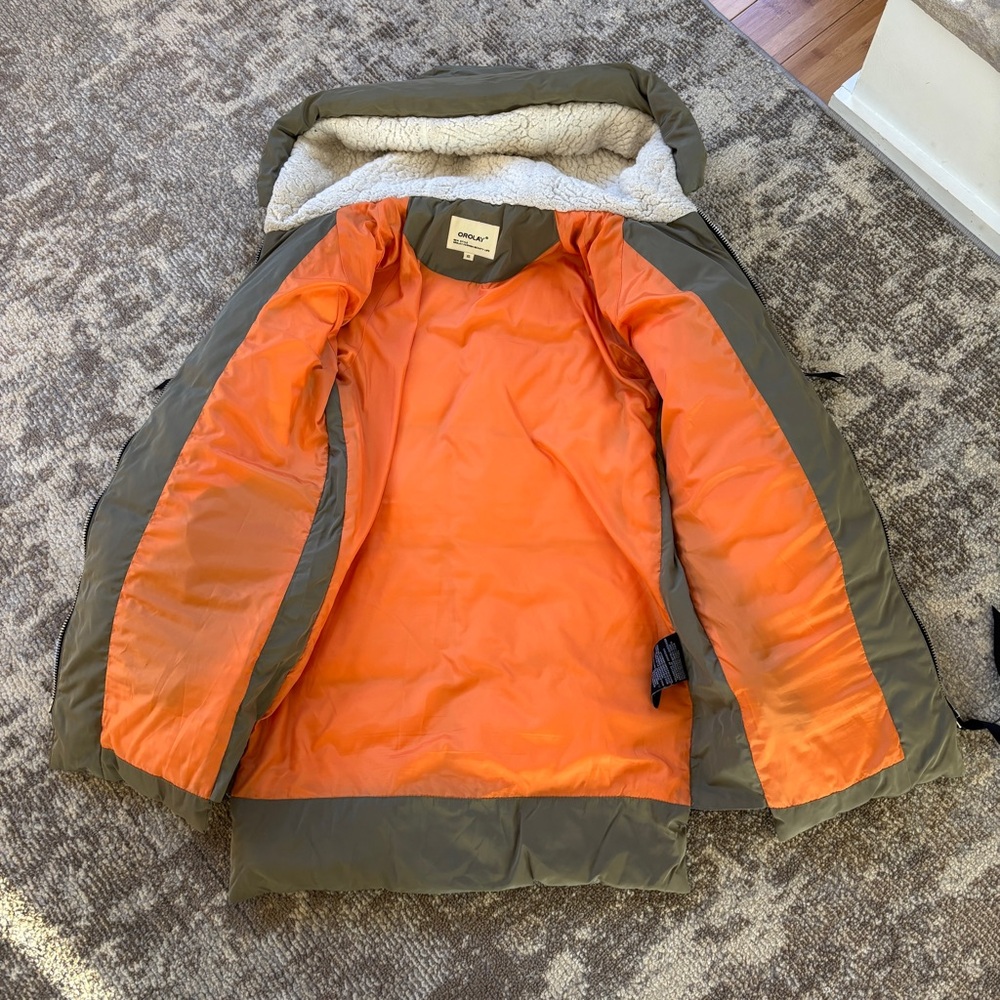 Orolay | Women's Thickened Down Jacket in army green - Picture 7 of 10